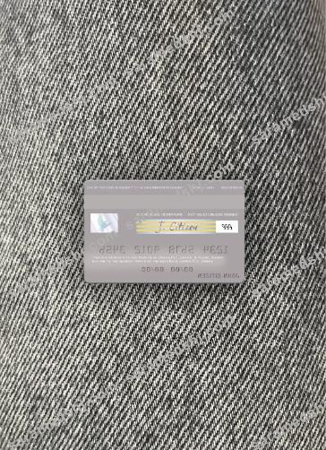 Zambia Absa Bank Zambia Plc visa debit card photolook back